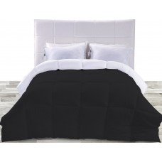 100% Egyptian Cotton 1PC Reversible Comforter Solid [Signature Collection]