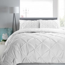 100% Egyptian Cotton 1PC Pinch Pleated Duvet Cover Solid [Signature Collection]