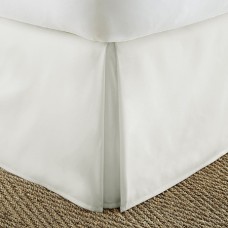 Brushed Microfiber Satin 1PC Box Pleated Bed Skirt Solid [Classic Collection]