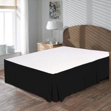 100% Egyptian Cotton 1PC Box Pleated Bed Skirt Solid [Signature Collection]