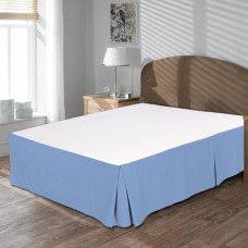 100% Egyptian Cotton 1PC Box Pleated Bed Skirt Solid [Supreme Collection]