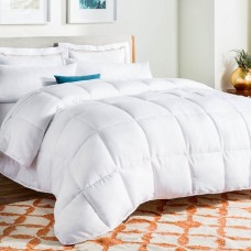 Brushed Microfiber Satin 1PC Comforter Solid [Classic Collection]