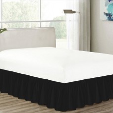 100% Egyptian Cotton 1PC Ruffled Bed Skirt Solid [Signature Collection]